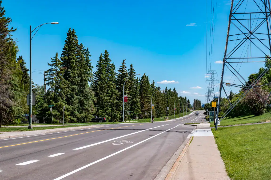 A residential street in Wildwood